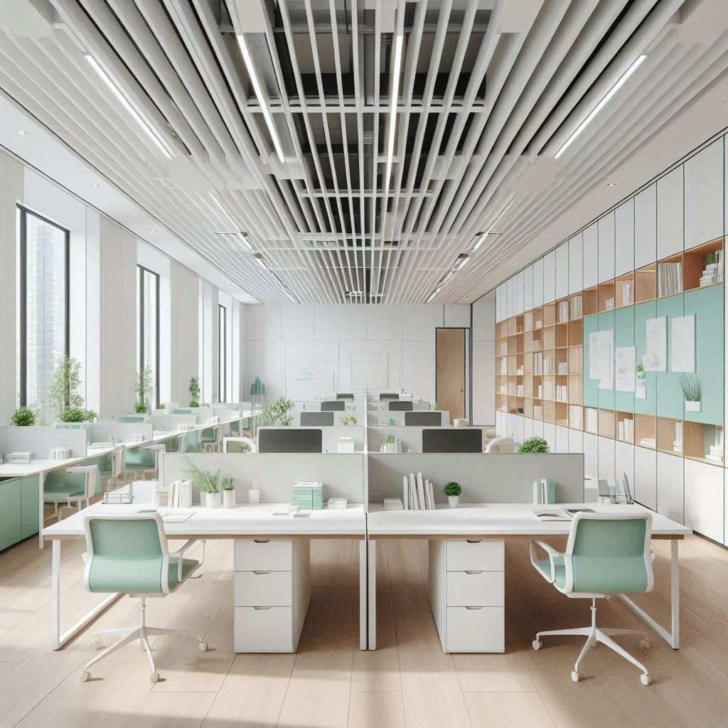 客户集中到访出现异常时行政运维组如何查找写字楼办公办公区环保材料的来源